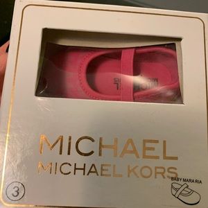 Baby size 3 Michael Kors ballet flats